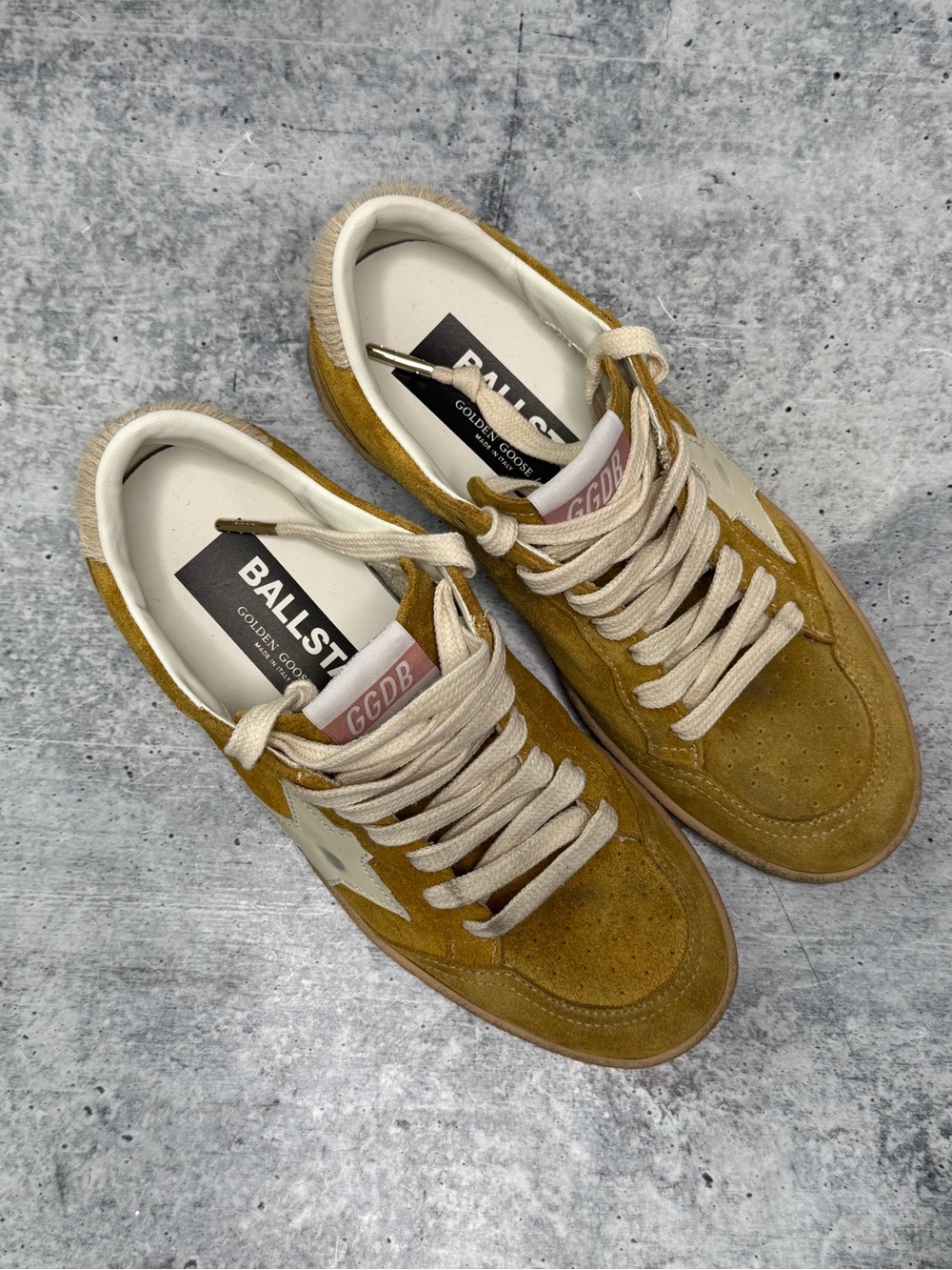 Golden Goose Ball Star Ocre Suede 36 - Picture 2 of 10